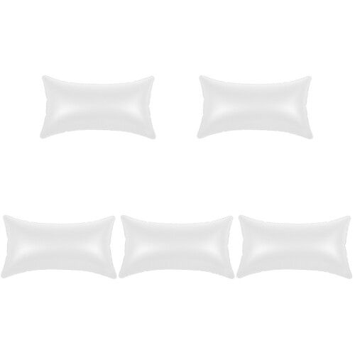 5Pièces Coussin Gonflable Transparent En PVC Pour Camping