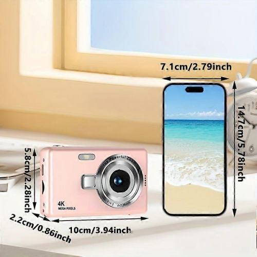 Digital Camera Hd Digital Camera Auto Focus Function Silver 2