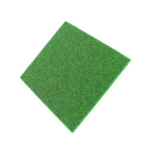 Tapis d'herbe, pelouse artificielle verte, fausse mousse de-M