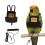 Parrots Flight Suit Harness Vest With Strong Leash-black L 1
