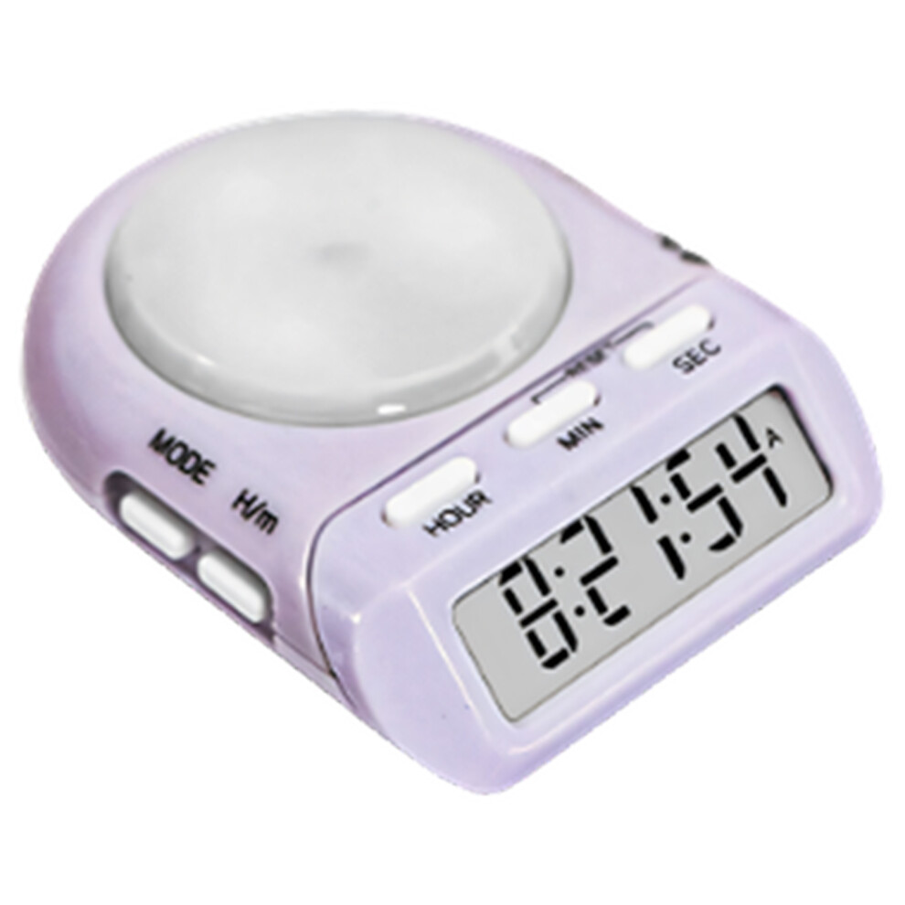 User Friendly Kitchen Study Timer With Quiet - Light/Lavender 7695000868991