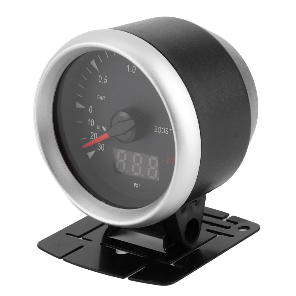 60Mm/2.5In 12V Led Turbo Boost Gauge -30-2.5 Bar 5031393764977