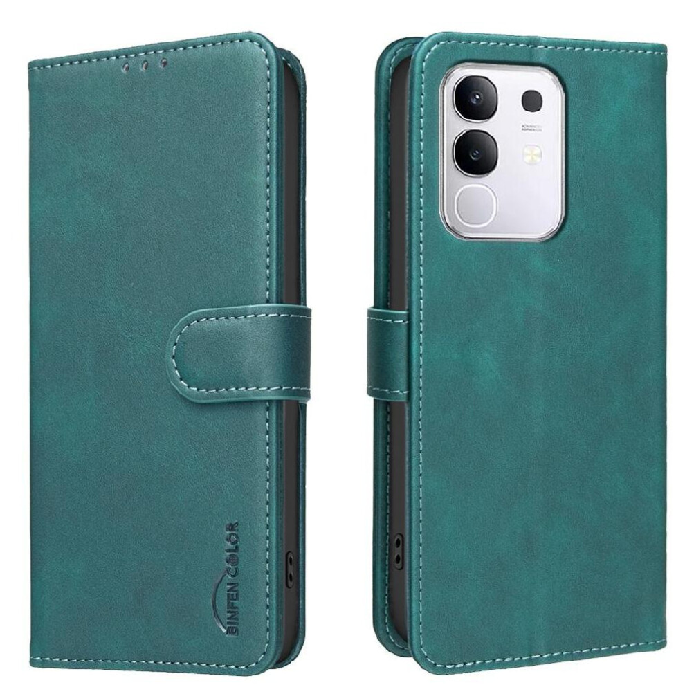 () Phone Case For Vivo Y29 Drop Protection Rfid Blocking Protection All Round Shockproof Convenient Kickstand 764563342440