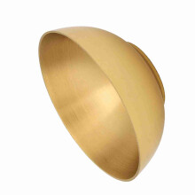 Bright Brass Bowl 3.2in, 2.95in Caliber, 1.10in H