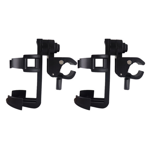 2Pièces Support Poussette Bébé Noir Facile À Installer