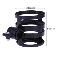 -Bouteille Poussette Noir Structure