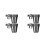 2 Pcs Stroller Water Cup Baby Pram Rack Organizer For 1