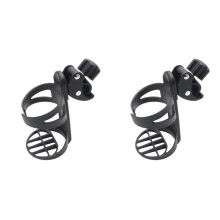 2Pièces Support Noir Pour Bouteilles Poussette