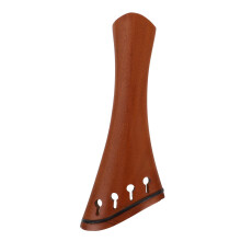4/4 Violin Tailpiece and Fittings Set,  Hardwood, Warm Coffee Finish, Enhanced Tuning Stability