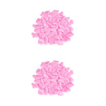 200Pcs Pink Sponge Heart Confetti for Engagement Party and Valentine