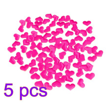Set Of 5 Heart Petals Wedding Party Table Decorations Confetti Sponge