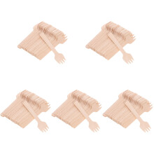 500Pièces En Bois Ergonomiques Khaki Pour Buffet