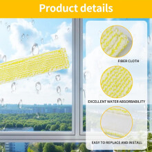 Window Cleaner Tool Spray Bottle Microfibre Mop Pad Kit for WV1 WV2 WV3 WV5 WV7 Window Cleaning Machine Parts