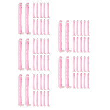 120Pcs Pink Perm Rods Flexible Hair Curlers for Women All Hair Types