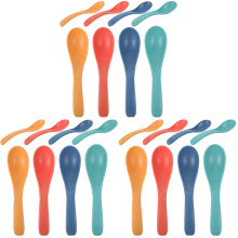 24Pièces Cuillères Multi-Fonctions Colorées En De Blé