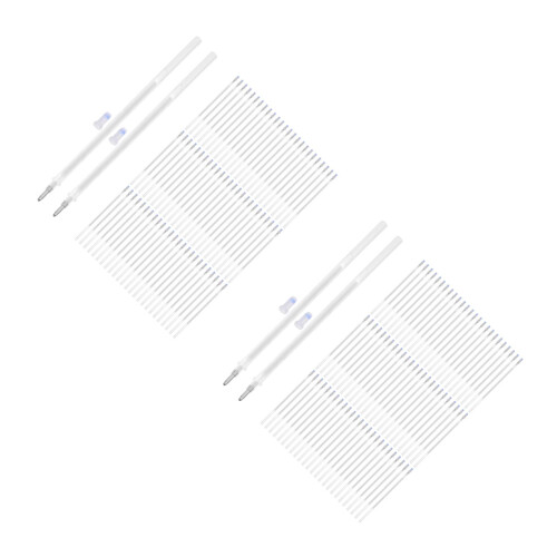 200Pièces Stylos Textile Effaçables À Blancs Pour Travaux DIY