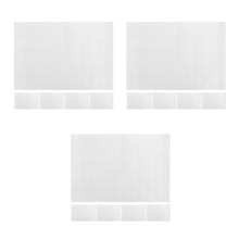 15 Pièces Autocollants Adhésifs Blancs PVC Pour Cache-Trous De Vis