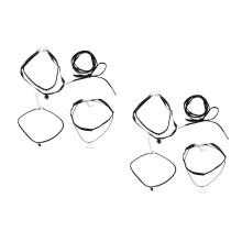 8Pièces Colliers Choker Ajustables Pour Et Mode
