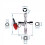 10Pcs Universal Key  4in1 Control Cabinet Key,Square Triangular Key for Water Electricity Meter Radiator Elevator 6