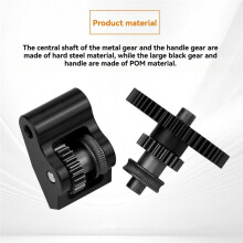 2set for Centauri Carbon Extruder Gear Hardened Steel Integrated Extrusion Gear POM Arm for Centauri