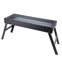 Portable Charcoal Grill Stainless Steel Folding BBQ for Camping, Picnic, Outdoor Cooking Ref: 9138