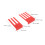 Plastic Piano Keytops Replacement Set with Durable Surface and Tuning Access Tools for Quick Key Restoration 2
