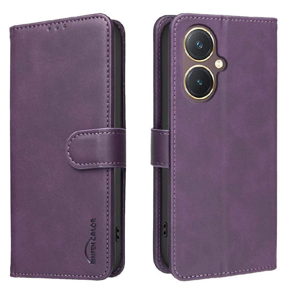 () Phone Case For Vivo Y27 All Round Shockproof Rfid Blocking Protection Drop Protection Convenient Kickstand 764563342617