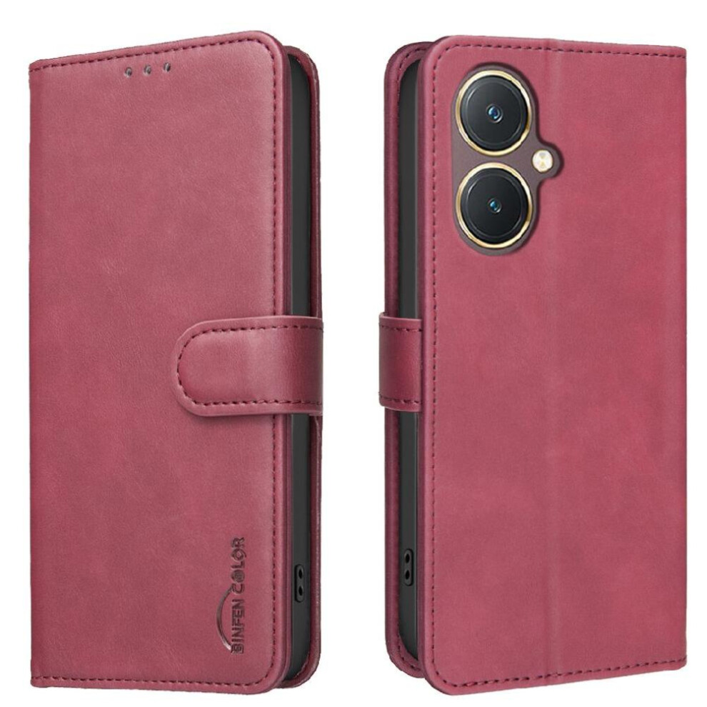 () Phone Case For Vivo Y27 All Round Shockproof Rfid Blocking Protection Drop Protection Convenient Kickstand 764563342624