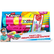 Wasserpistole - ZURU XSHOT - Wasser Schnellfüll Retro-Blaster - Ab 5 Jahren
