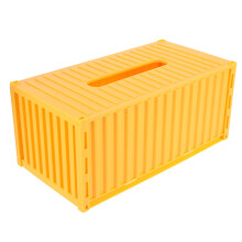 Vintage Rectangle Tissue Box Cover for Car and Home, Retro Container Design, Easy Clean Organizer