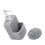 Soap Dispenser with Integrated Sponge Holder for Kitchen Sink, SpaceSaving Design 1