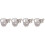 4Pcs Transparent Plastic Cup Holder for Stroller Universal Drinks Rack 3