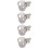 4Pcs Transparent Plastic Cup Holder for Stroller Universal Drinks Rack 7