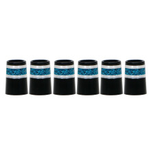 20 Stuks  Sleeve Ferrule voor  Irons Tip Maat 0.370 Plastic  Ferrules Club Shafts Accessoires, Blauw