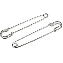 60 Pz 4 Pollici di Grandi Dimensioni in Metallo Safety Pin - E Forte Abbastanza per Tenere Pesanti Tessuti E Materiali Tela, Pelle, Tappezzeria