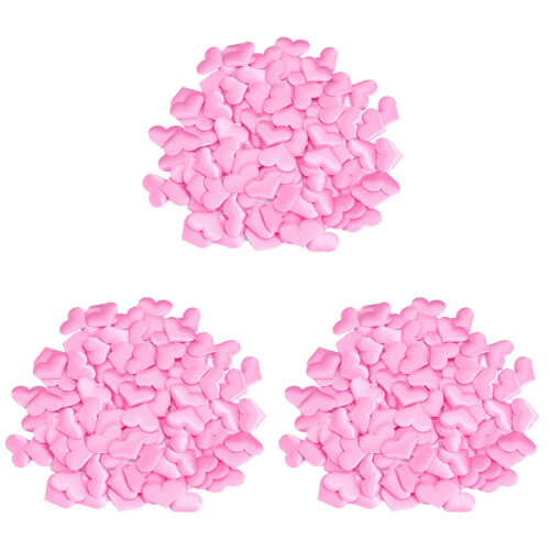 300St Liefdevol Roze Spons Hart Confetti Voor Verloving En Bruiloft