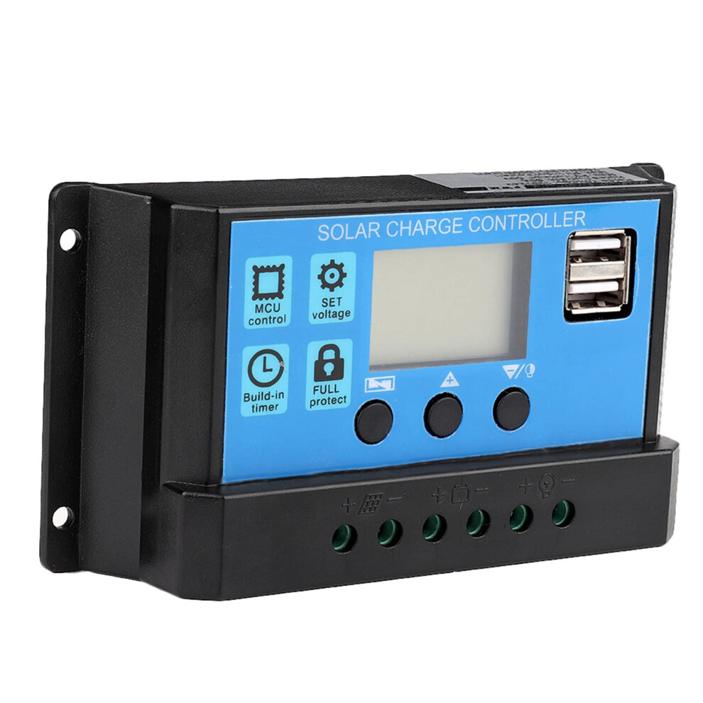 12V 24V 40A Pwm Solar Charge Controller With Automatic Voltage Detection For Off Grid Battery Protection 9771547027645