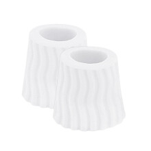 10PCS Silicone Toe Protectors and Sleeves for Corns, Blisters, and Bunion Pain Relief, Reusable White Set
