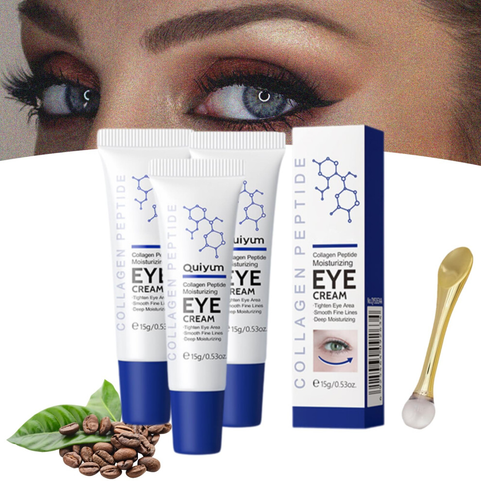 Cream Bee Venom Eye Gel Set With Collagen Peptides, Deep Hydration And Firming Formula For Smooth Fine Lines (3Pcs)