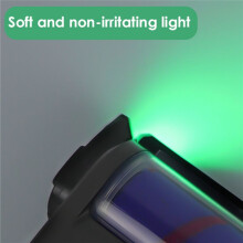 2X USB Vacuum Cleaner Laser Lights Hidden Pet Hair Cats Dog Fur Dust Display LED Lamp Universal White