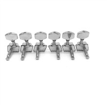 Guitar Tuning Pegs 3R 3L Set for 6 String Acoustic Electric Guitar, Stable Tuning and Easy Installation