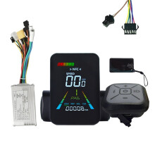 F3 E-Bike NFC Speedometer Electric Scooter NFC Color LCD Display 24V/36V/48V/60V UART+36V/48V 350W Controller SM5+2PIN