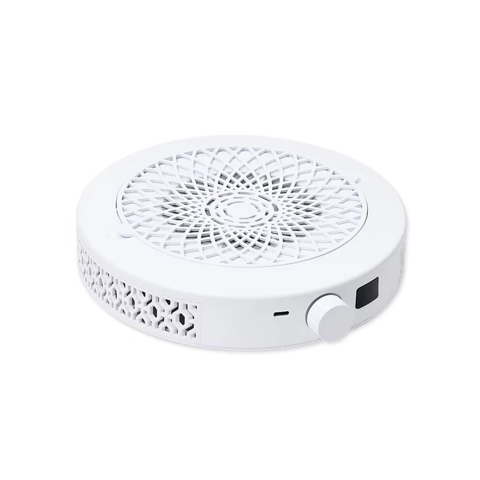 Tauoh Turbine Brushless Nail Dust Collector,Rechargeable Nail Desk With Dust Collector Suction Filter For Manicure Nail Art