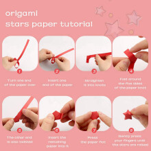 4120 Fogli Star Origami Paper 27 Assortimento di Strisce di Carta Colorate Double Sided Origami Strisce di Carta per Decorazioni Nel Tinta Unita