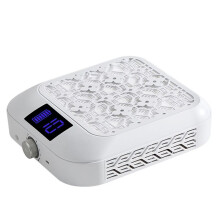 Borstelloze Turbine-Nagelstofzuiger met LED-Display, Draagbare Stofzuiger voor Manicure en Nagelkunst, Vrij Verplaatsbaar