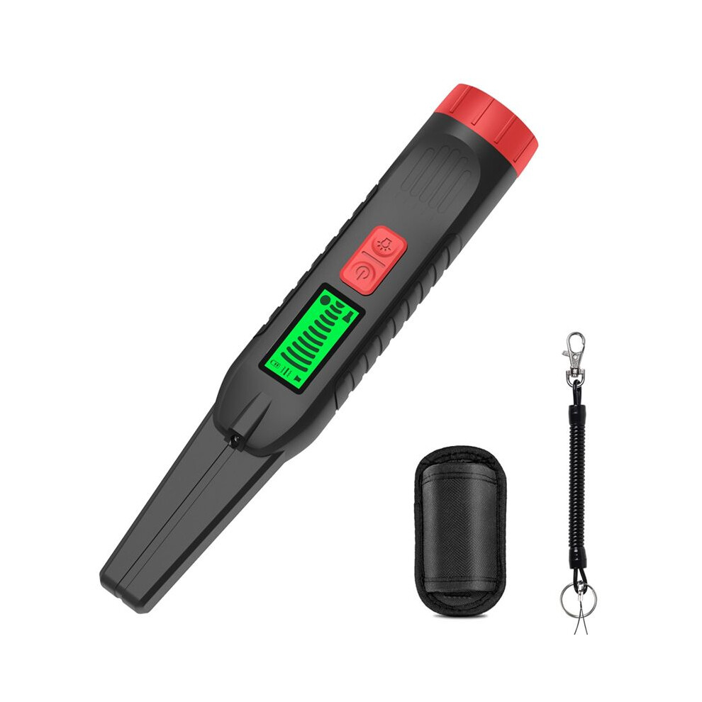 Portable Pinpointing Handheld Metal Detector With Led Ip54 Waterproof 360 Strong Induction Detector C Gold/Light 6032646185944
