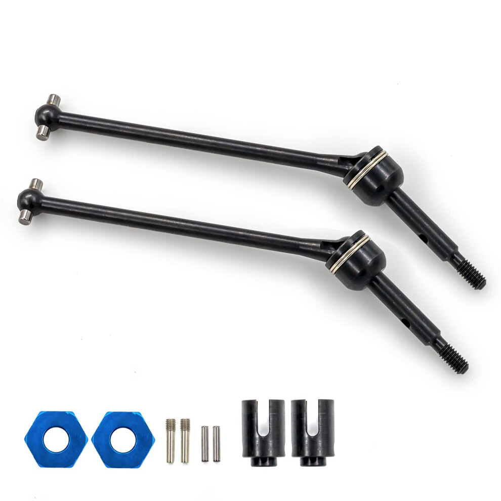 Cvd Drive Shafts Hardened Steel Front And Rear Replacement For Traxxas Slash 2Wd 4Wd Rustler 4X4 1/10 9330225511328