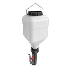 Hanging Sauce Dispenser 5.5L Large Capacity Sauce Dispenser for Mustard, Salad, Ketchup, Mayonnaise,A