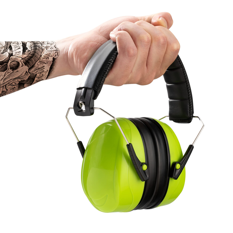 Noise Cancelling Ear Muffs Nrr 26Db Hearing Protection For Work, Mowing, Construction And Woodworking 9073542175735