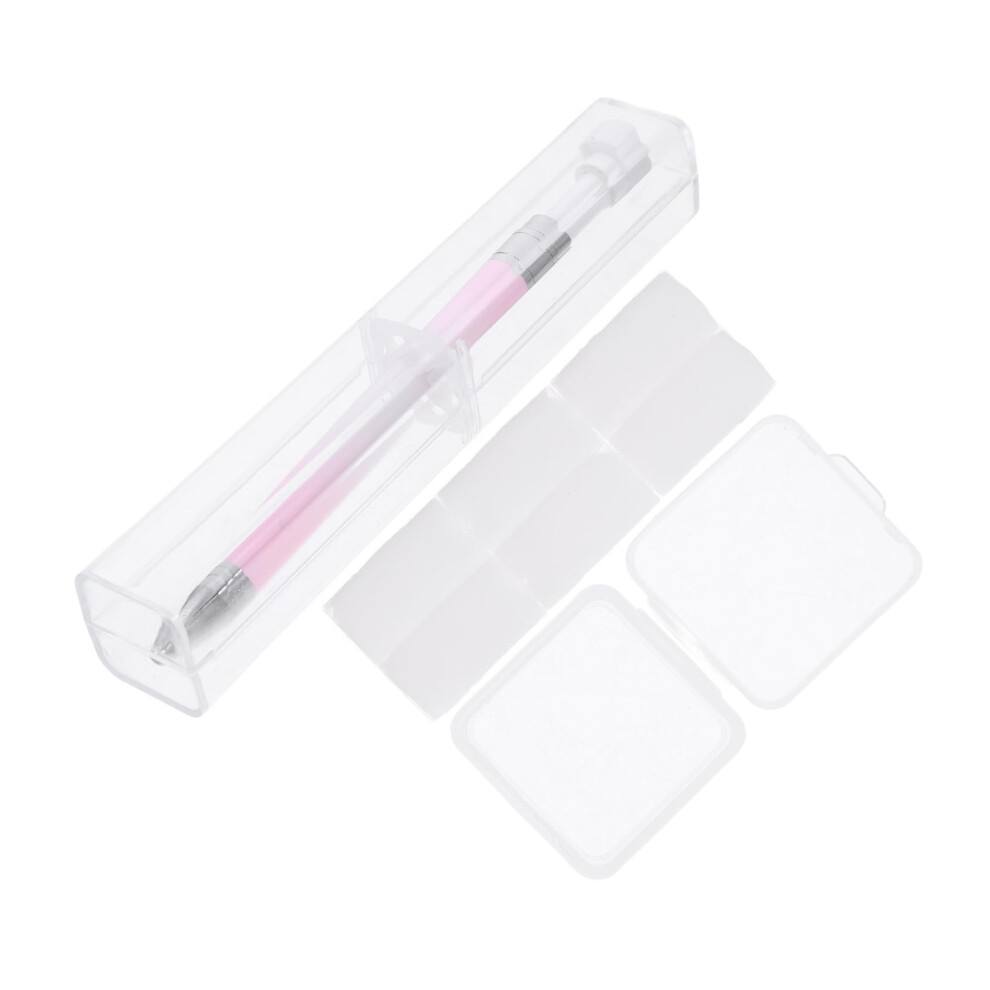 LIFKOME Nail Art Rhinestone Picker Pen Dual Ended Dotting Tool with Wax Tips for Precise Gem Placement